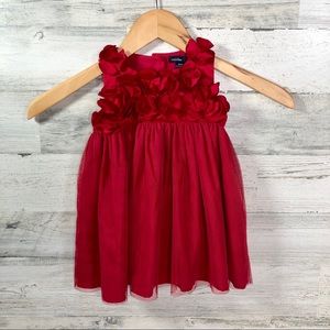 BabyGap Red Christmas Holiday Party Dress 6-12 mo.